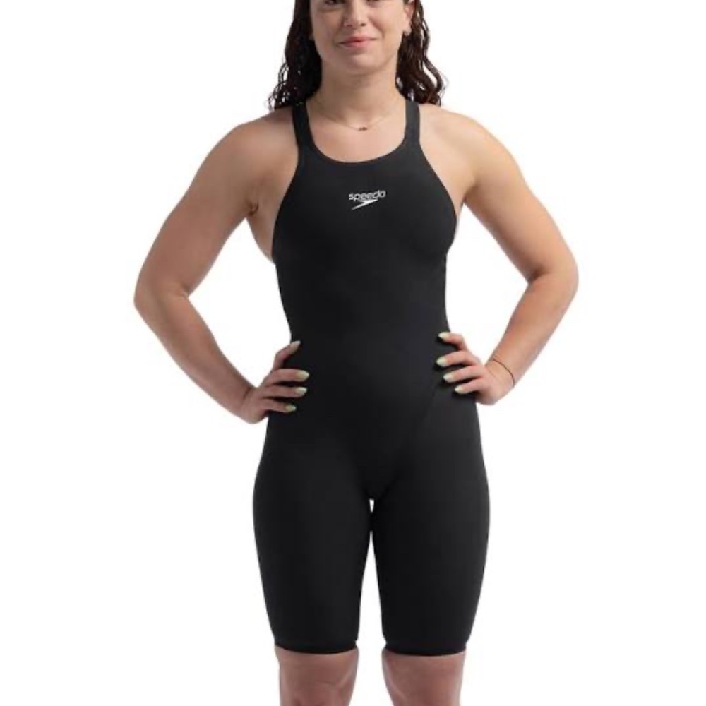 Speedo WMS LZR Valor 2.0 Closed Back Kneeskin Tech Suit Swimsuit SZ 22